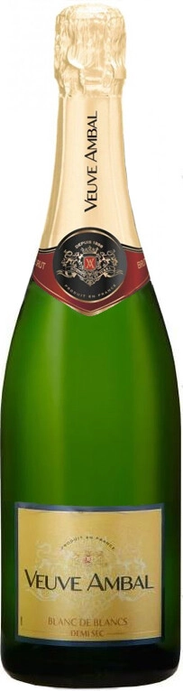 Игристое вино Veuve Ambal, Blanc de Blancs Demi Sec