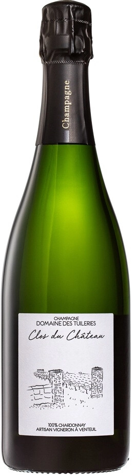 Шампанское Domaine des Tuileries, "Clos de Chateau" Brut Nature, Champagne AOC