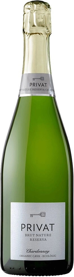 Игристое вино "Privat" Brut Nature Reserva Chardonnay, Cava DO