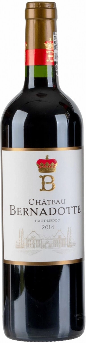 Вино Chateau Bernadotte, AOC Cru Bourgeois