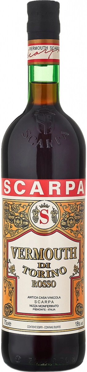 Вермут Scarpa, Vermouth Di Torino Rosso