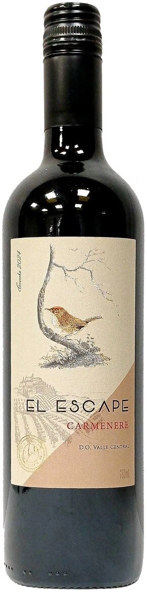 Вино "El Escape" Carmenere, Valle Central DO