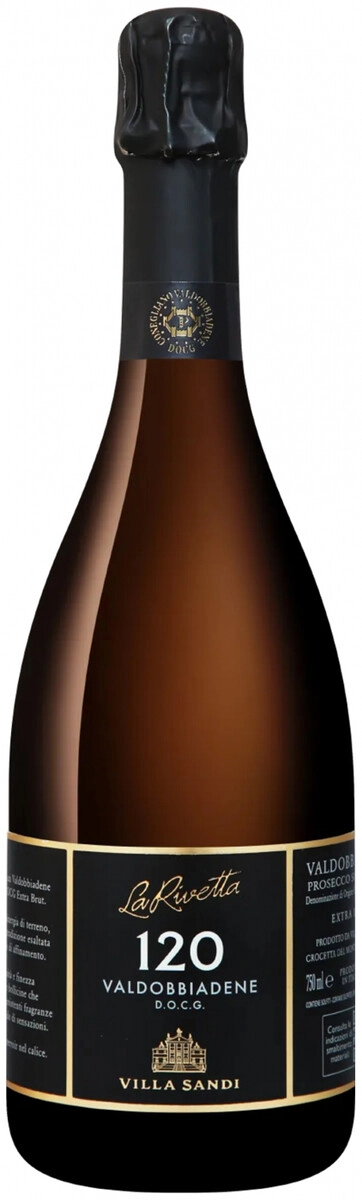 Игристое вино Villa Sandi, "La Rivetta 120" Valdobbiadene DOCG Extra Brut