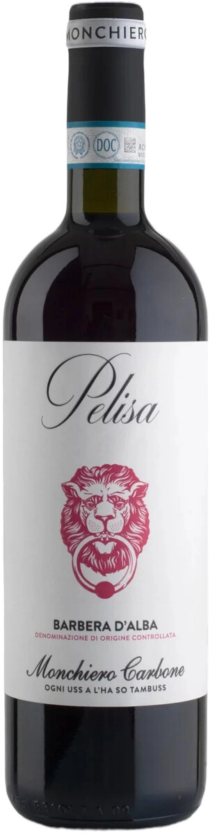 Вино Monchiero Carbone, "Pelisa", Barbera d'Alba DOC