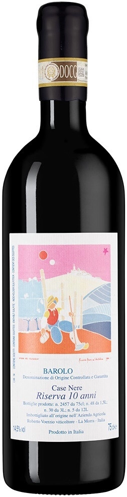 Вино "Fossati Case Nere" Riserva 10 anni, Barolo DOCG