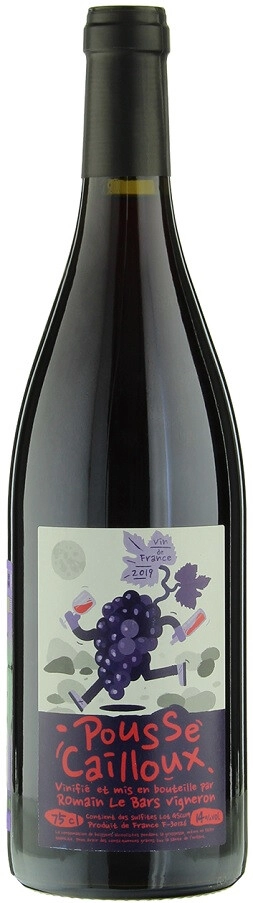 Вино Romain le Bars, Pousse Cailloux VdF