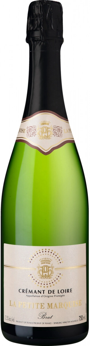 Игристое вино "La Petite Marquise" Cremant de Loire AOC Brut