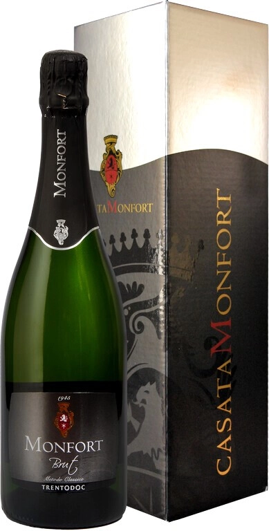 Игристое вино Casata Monfort, Brut, Trento DOC