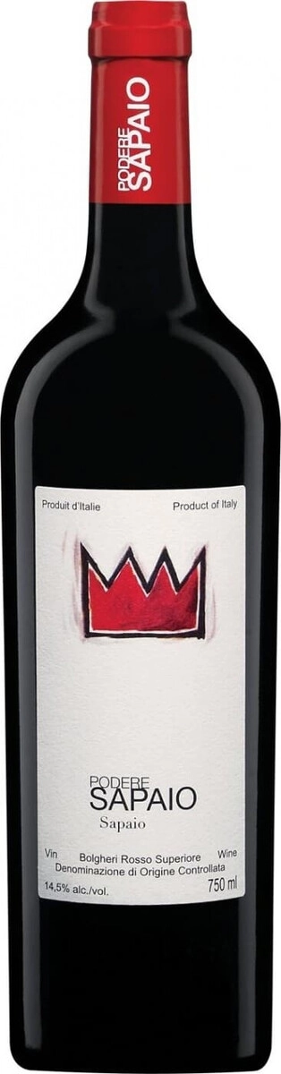 Вино Podere Sapaio, "Sapaio", Bolgheri Superiore DOC