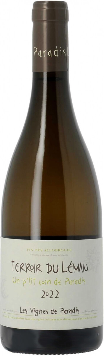 Вино Les Vignes de Paradis, "Un P'tit Coin de Paradis", Allobroges IGP
