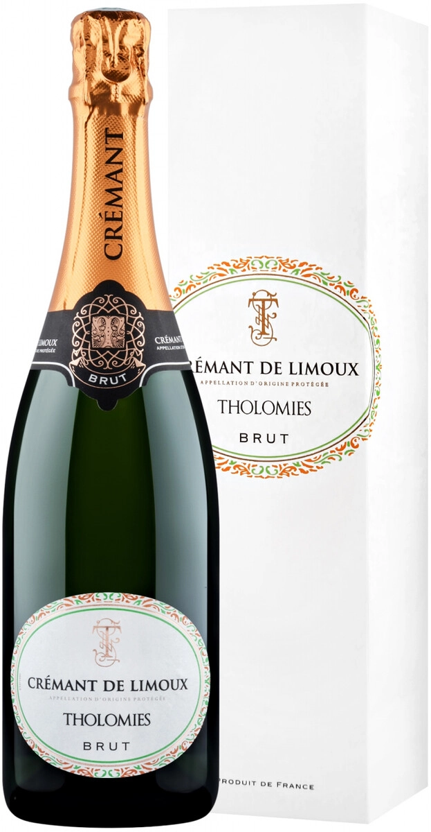 Игристое вино "Tholomies" Brut, Cremant de Limoux AOC