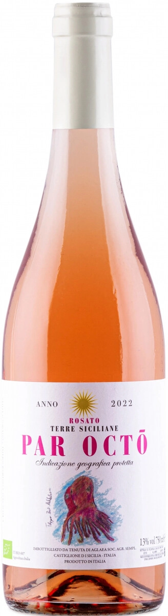 Вино Tenuta di Aglaea, "Par Octo" Rosato, Terre Siciliane IGT