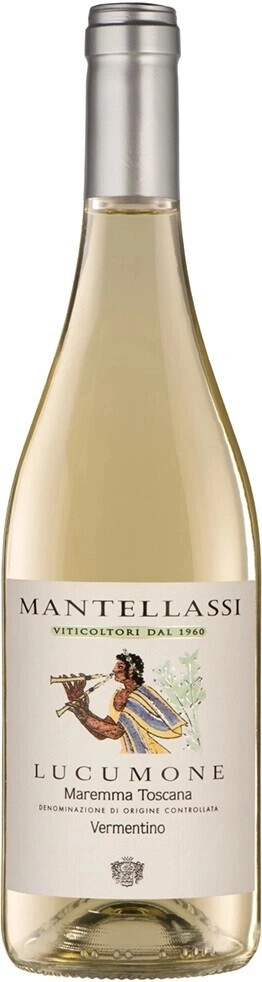 Вино Mantellassi, "Lucumone" Vermentino, Maremma Toscana DOC
