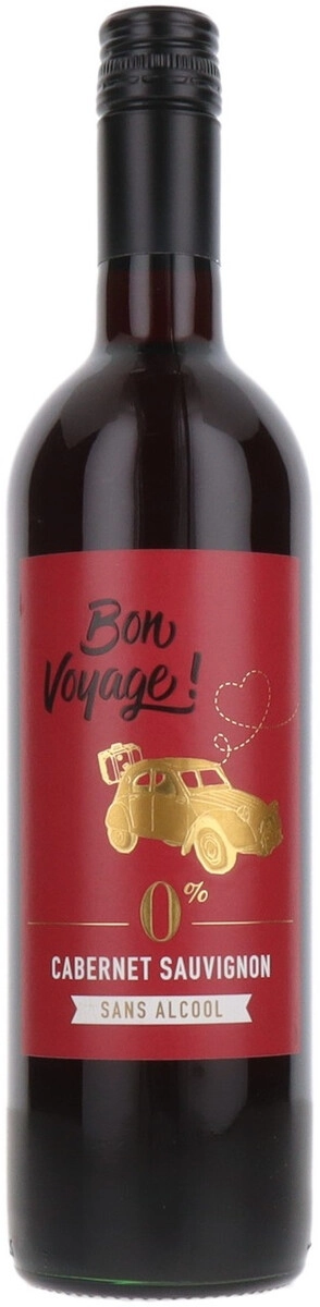Вино "Bon Voyage" Cabernet Sauvignon, Alcohol Free