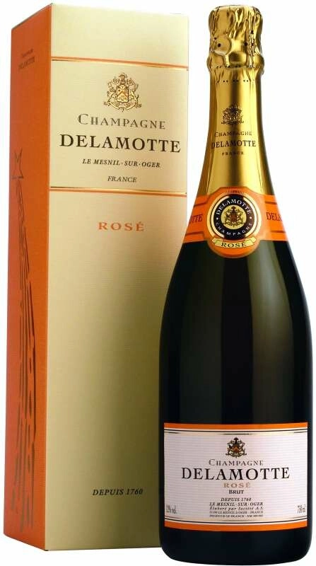 Шампанское Delamotte, Brut Rose