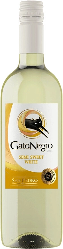 Вино San Pedro, "Gato Negro" Semi-Sweet White