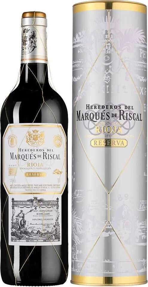 Вино "Herederos del Marques de Riscal" Reserva, Rioja DOC