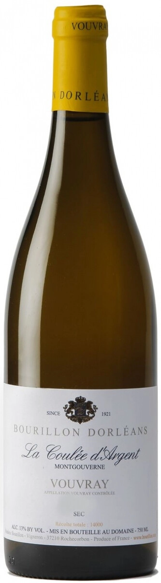 Вино Domaine Bourillon Dorleans, "La Coulee d'Argent" Montgouverne Vouvray AOP