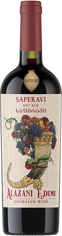 Вино Alazani, "Edemi" Qvevri Saperavi