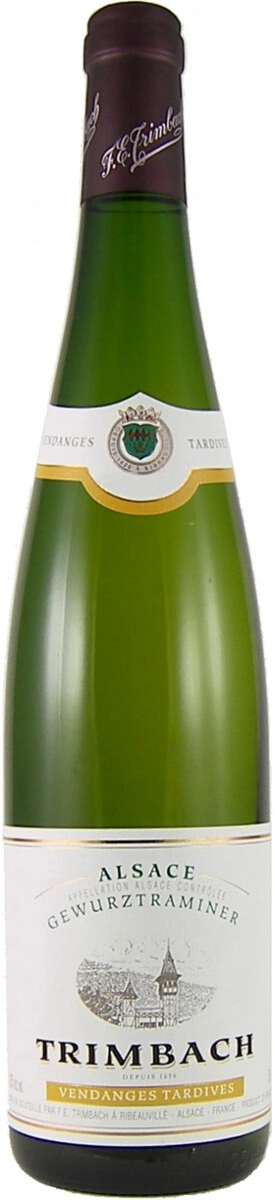 Вино Gewurztraminer Vendanges Tardives AOC