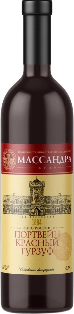 Массандра, Портвейн Красный "Гурзуф"
