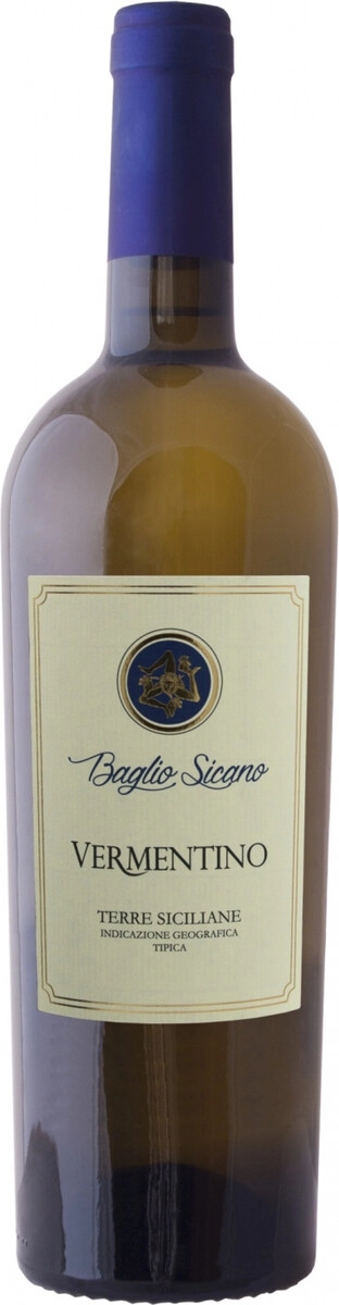 Вино "Baglio Sicano" Vermentino, Terre Siciliane IGT
