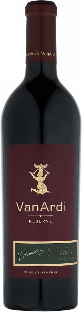 Вино Van Ardi, Reserve Syrah