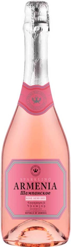 Игристое вино "Armenia" Sparkling Rose Semi Dry