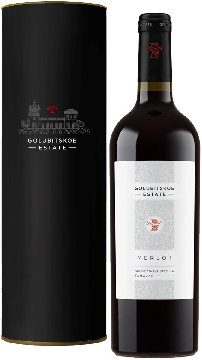 Вино Golubitskoe Estate, Merlot, in tube