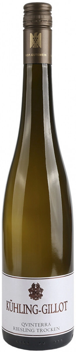 Вино Kuhling-Gillot, "Qvinterra" Riesling Trocken
