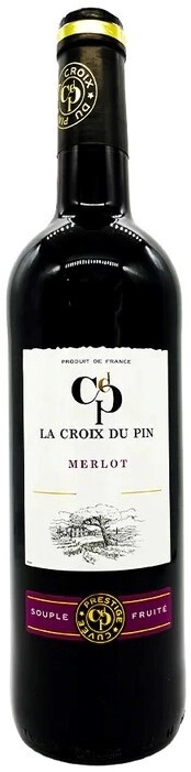 Вино FDL, "La Croix du Pin" Merlot, Pays d'Oc IGP