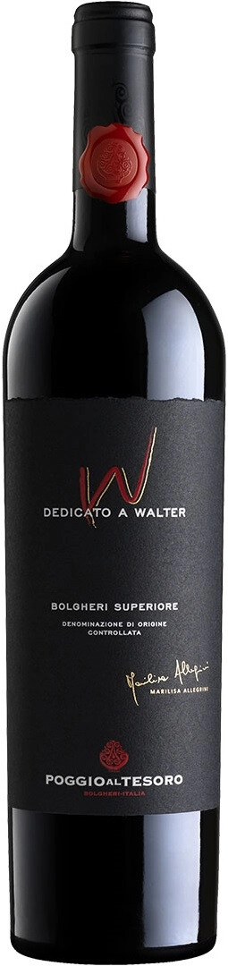 Вино Poggio al Tesoro, "Dedicato a Walter", Bolgheri Superiore DOC