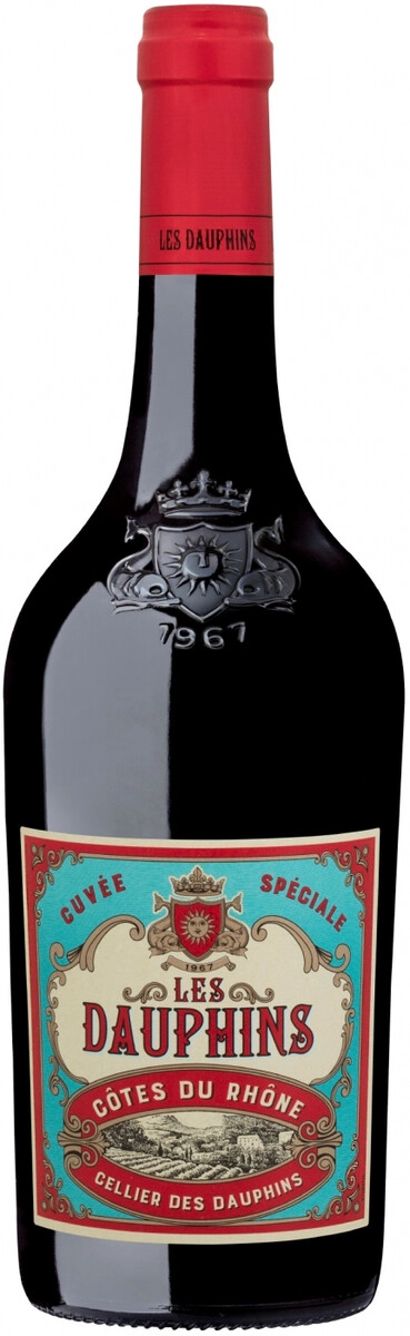 Вино Cellier des Dauphins, "Les Dauphins" Cuvee Speciale, Cotes du Rhone AOC