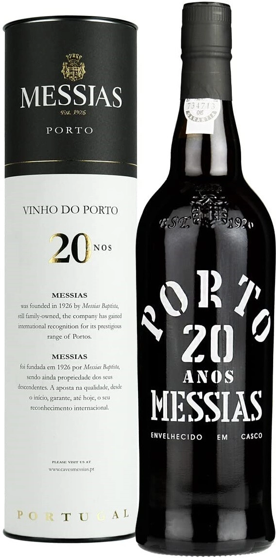 Портвейн Messias, Porto 20 Years Old, in tube