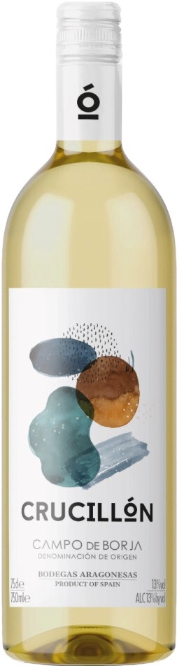 Вино Bodegas Aragonesas, "Crucillon" Blanco, Campo de Borja DO