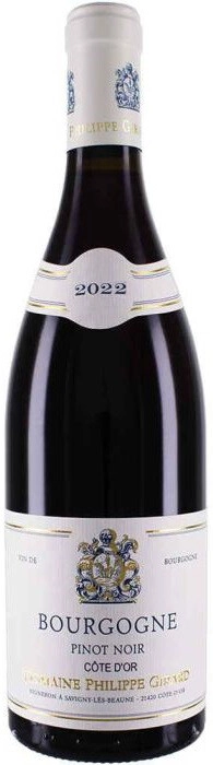 Вино Domaine Philippe Girard, Bourgogne Pinot Noir Cote d'Or AOC