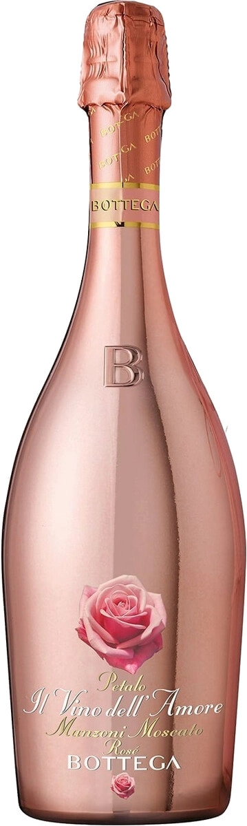Игристое вино Bottega, "Petalo" Manzoni Moscato Rose