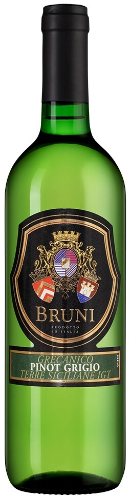 Вино "Bruni" Grecanico-Pinot Grigio, Terre Siciliane IGT