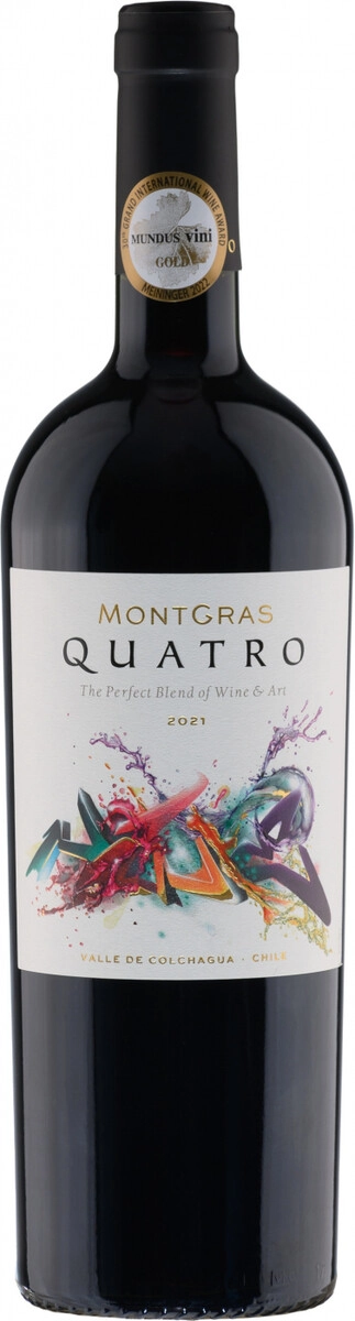 Вино MontGras, "Quatro", Valle de Colchagua DO
