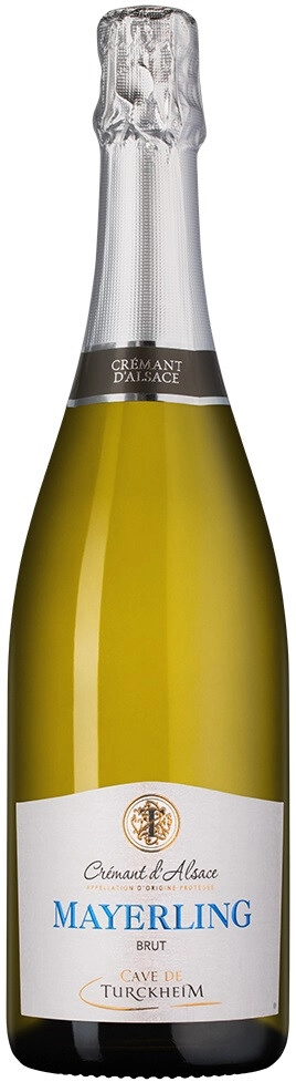 Игристое вино Cave de Turckheim, "Mayerling" Brut, Cremant d'Alsace AOC