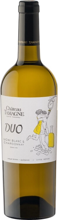 Вино Chateau Tamagne, "Duo" Blanc Dry