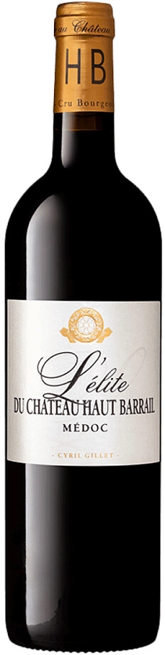 Вино "L'Elite" du Chateau Haut Barrail, Medoc AOC