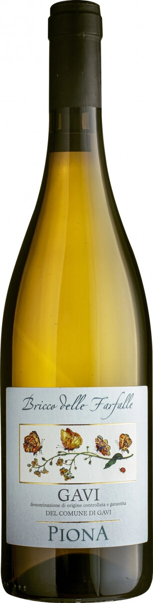 Вино Piona, "Bricco delle Farfalle" Gavi DOCG del Comune di Gavi