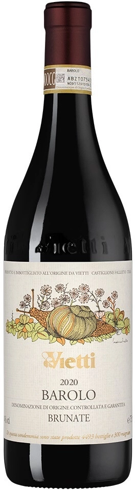 Вино Vietti, Barolo "Brunate" DOCG