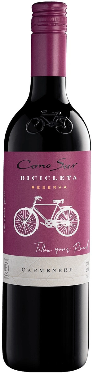 Вино Cono Sur, "Bicicleta" Carmenere, Rapel Valley DO