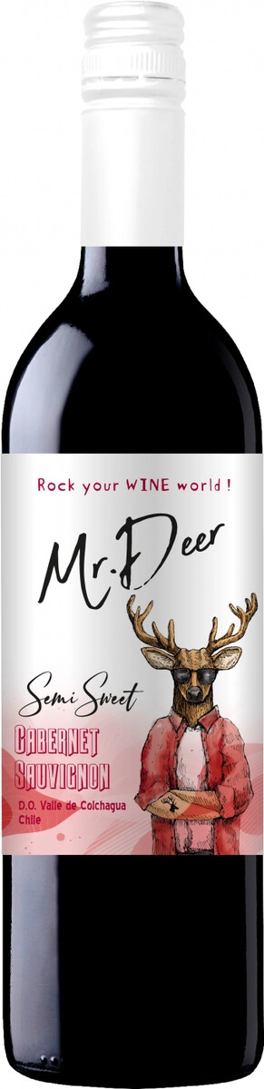 Вино "Mr. Deer" Cabernet Sauvignon, Valley de Colchagua DO