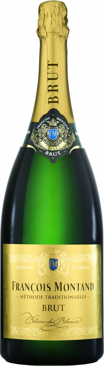 Игристое вино "Francois Montand" Brut Blanc de Blancs