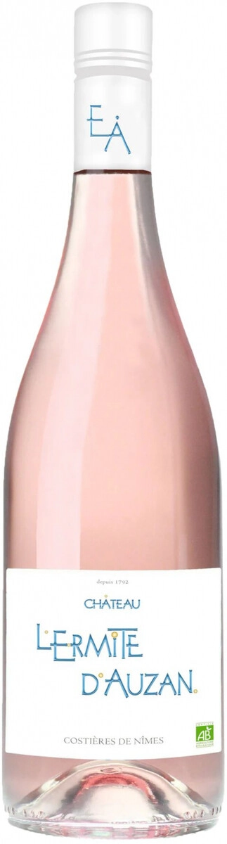 Вино Chateau L'Ermitage, "Cuvee Auzan" Rose, Costieres de Nimes AOP