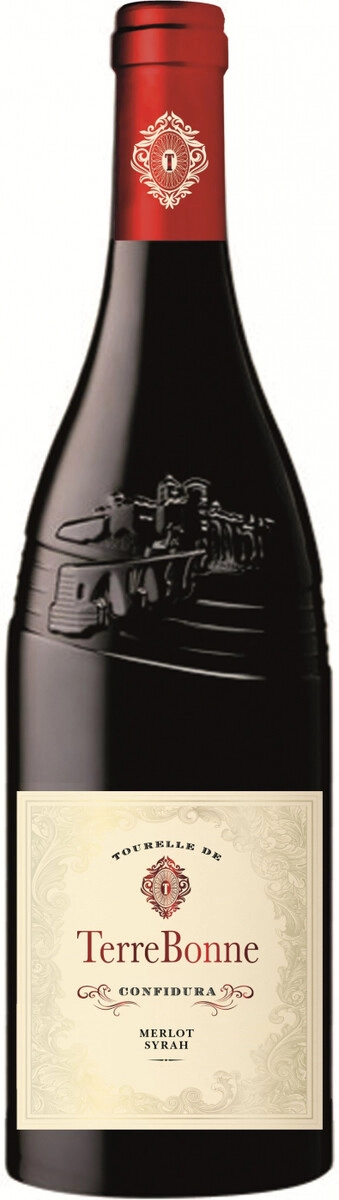 Вино "Tourelle de TerreBonne" Confidura Merlot-Syrah, Coteaux du Pont du Gard IGP