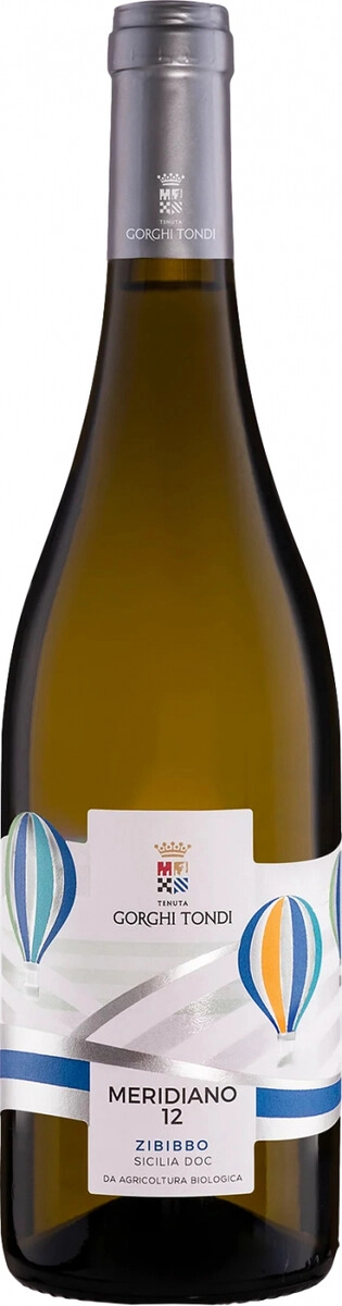 Вино Gorghi Tondi, "Meridiano 12" Zibibbo, Sicilia DOC